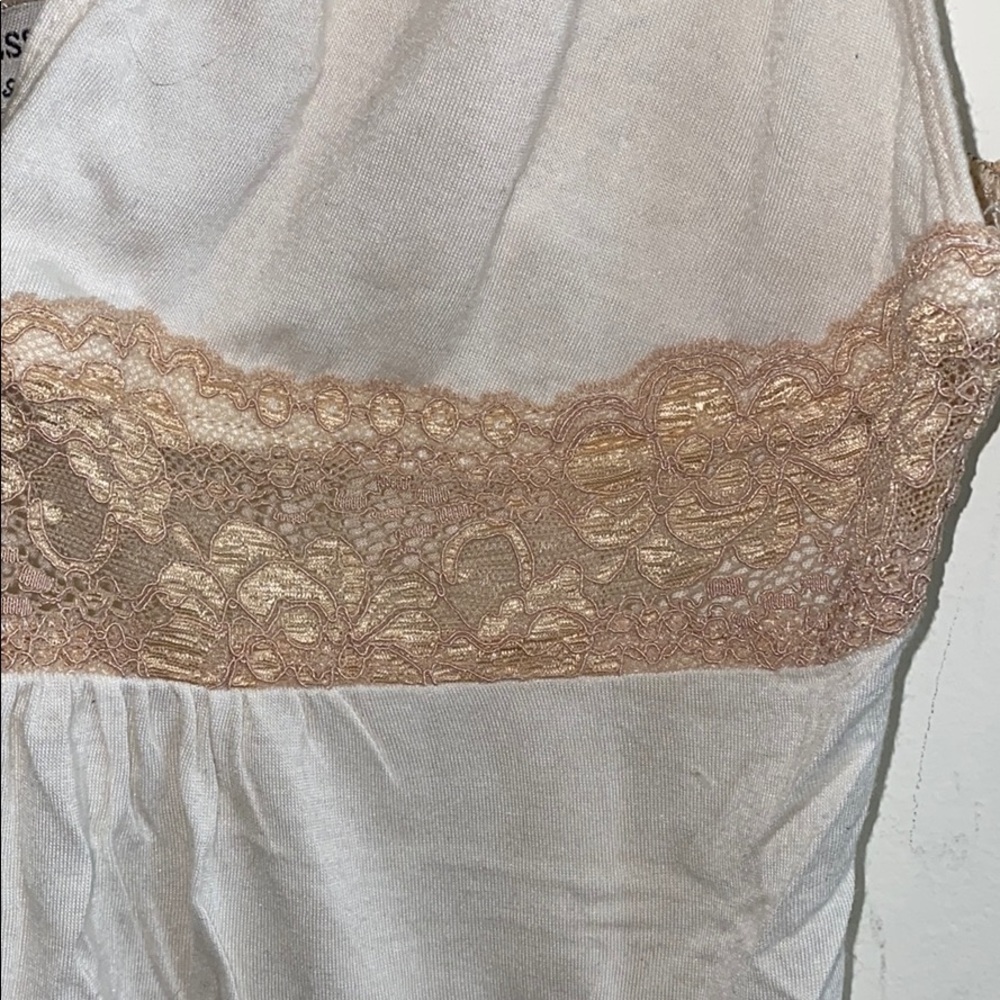 Vintage Guess Jeans Lace and Cotton Tank - Picture 2 of 7